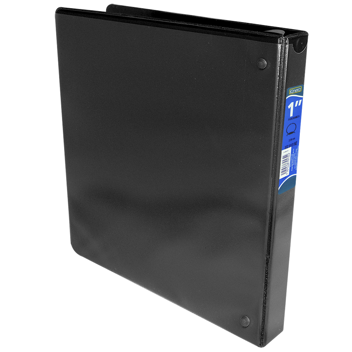 CARPETA CON VENTANA ARO "O" NEGRA KINERA